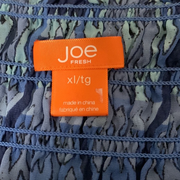 Flirty Joe Crinkle Mini Skirt, Ocean/royal Blue, Size XL - Picture 5 of 9